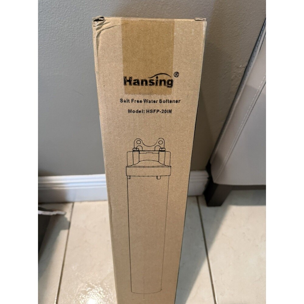 Hansing Whole House Water Softener/Conditioner System Salt-Free H8FP-20in